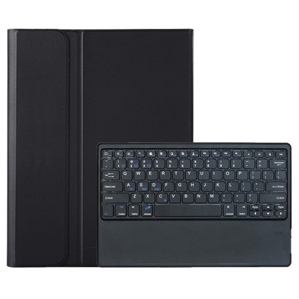A820B For Samsung Galaxy Tab S10 FE+ X620 / X626B Detachable Bluetooth-Compatible Keyboard Case with Pen Slot