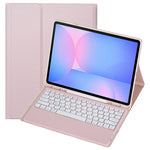 A820B For Samsung Galaxy Tab S10 FE+ X620 / X626B Detachable Bluetooth-Compatible Keyboard Case with Pen Slot