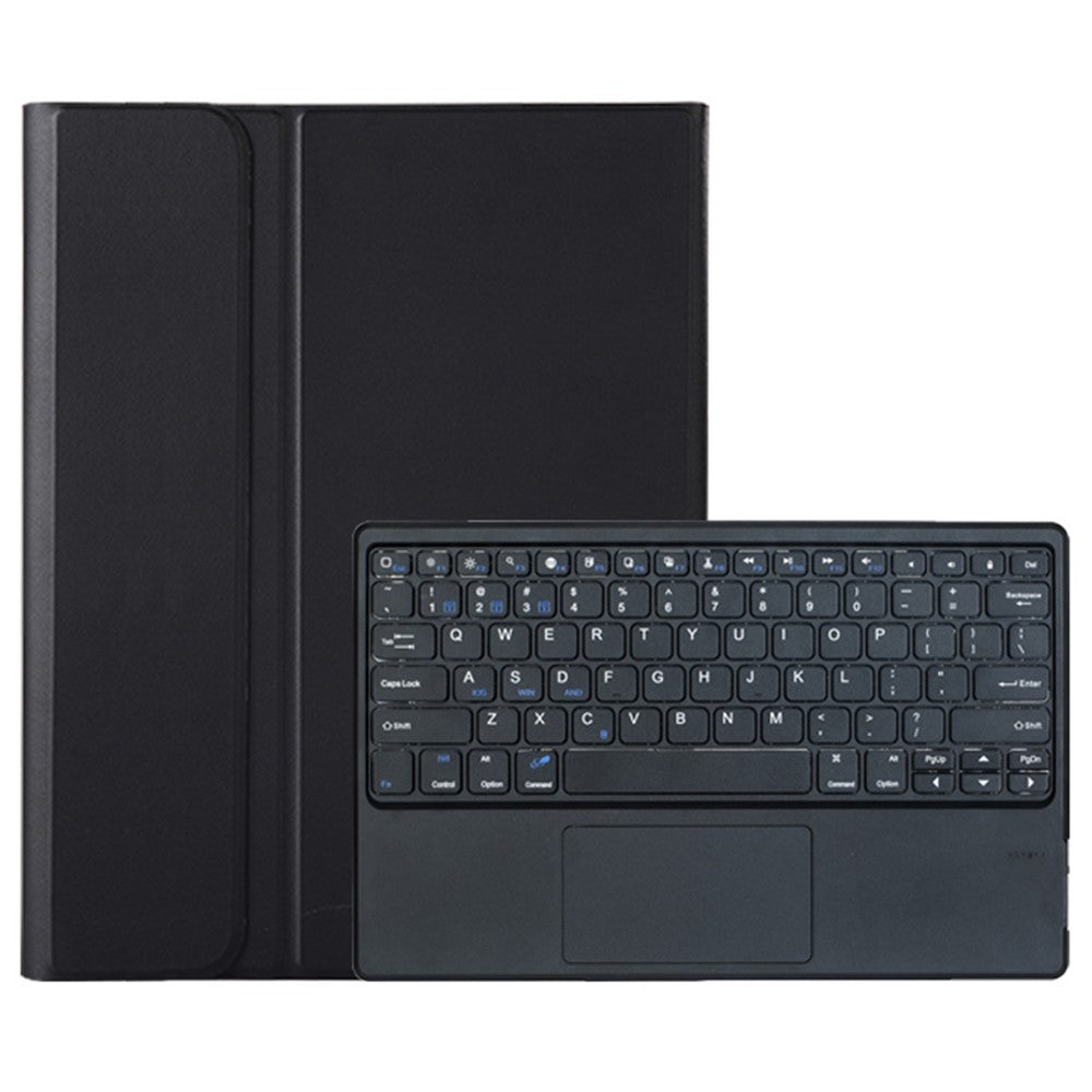 A820B-A For Samsung Galaxy Tab S10 FE+ X620 / X626B Detachable Bluetooth-Compatible Keyboard Case with Touchpad