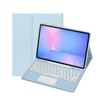 A820B-A For Samsung Galaxy Tab S10 FE+ X620 / X626B Detachable Bluetooth-Compatible Keyboard Case with Touchpad