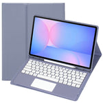 A820B-A For Samsung Galaxy Tab S10 FE+ X620 / X626B Detachable Bluetooth-Compatible Keyboard Case with Touchpad