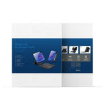 DUX DUCIS For Samsung Galaxy Tab S10 FE+ Bluetooth-compatible Keyboards  Magnetic Detachable PU Leather Tablet Cover