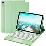 Tablet Case for iPad Air 11 (2026) / (2025) / (2024) / Air (2022) / (2020) Touchpad Bluetooth-Compatible Keyboard Leather Stand Cover