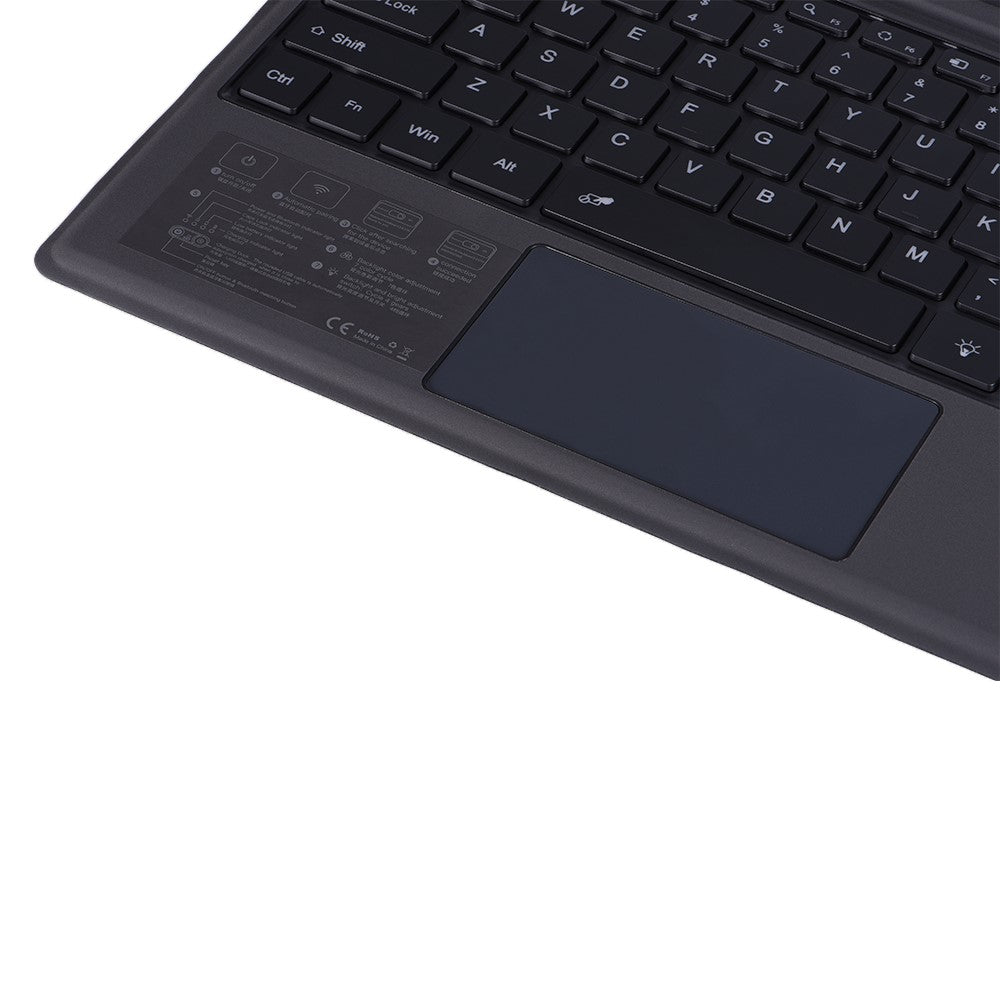 1109-D Bluetooth-Compatible Keyboard for Microsoft Surface Pro 7+ / 7 / 6 / 5 / 4 / 3 Touchpad Backlit Tablet Keyboard
