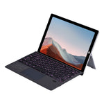 1109-D Bluetooth-Compatible Keyboard for Microsoft Surface Pro 7+ / 7 / 6 / 5 / 4 / 3 Touchpad Backlit Tablet Keyboard