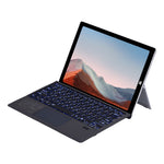 1109-D Bluetooth-Compatible Keyboard for Microsoft Surface Pro 7+ / 7 / 6 / 5 / 4 / 3 Touchpad Backlit Tablet Keyboard
