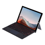 1109-D Bluetooth-Compatible Keyboard for Microsoft Surface Pro 7+ / 7 / 6 / 5 / 4 / 3 Touchpad Backlit Tablet Keyboard