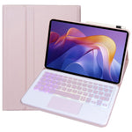 A0N15-AS For Xiaomi Redmi Pad 2 11 Detachable Leather Case Bluetooth-Compatible Keyboard with Touchpad and Backlit