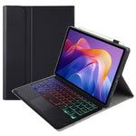 A0N15-AS For Xiaomi Redmi Pad 2 11 Detachable Leather Case Bluetooth-Compatible Keyboard with Touchpad and Backlit
