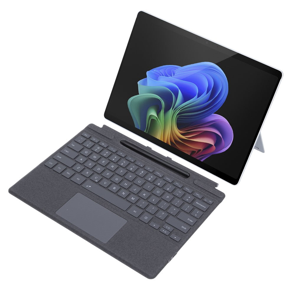 2109-AS Bluetooth-Compatible Keyboard for Microsoft Surface Pro 12inch / 11 / 10 / 9 / 8 / X Touchpad Backlit Tablet Keyboard