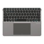 DUX DUCIS OK Fold Series Touchpad Keyboard for Tablet / Phone Two-Fold Design Bluetooth-Compatible 5.0 Keyboard