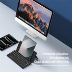 DUX DUCIS OK Mini Series Portable Keyboard with Flip Cover 3 in 1 Mini Wireless Keyboard Ultra Thin