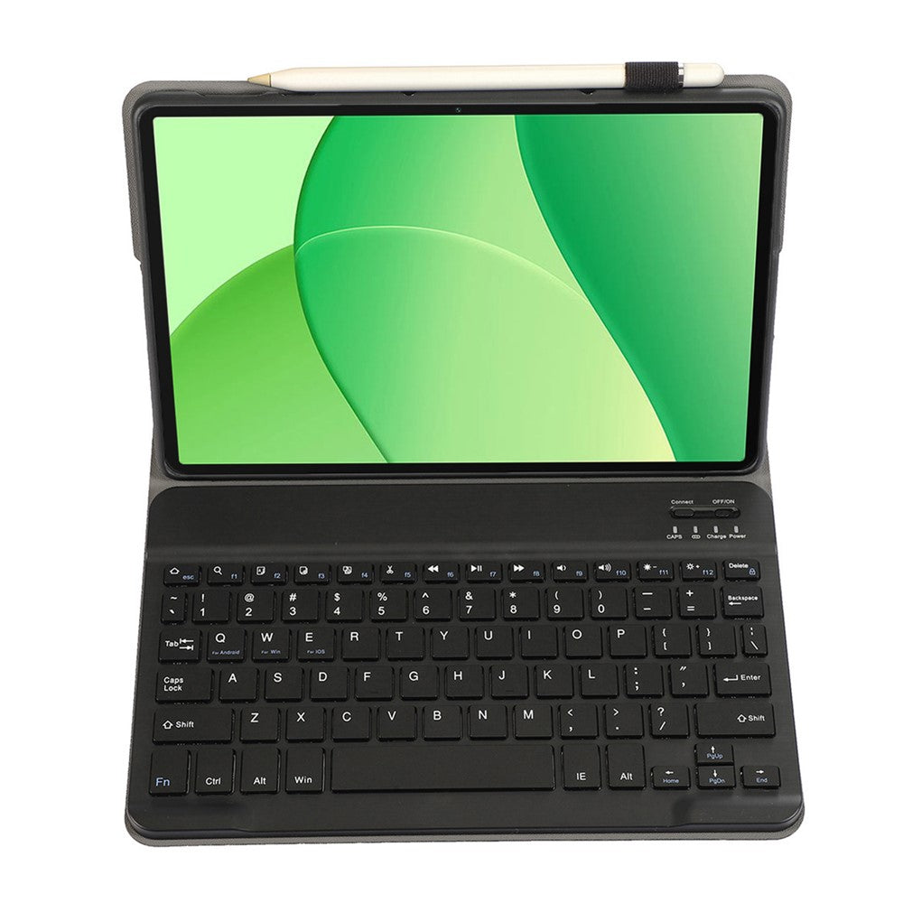 OP17 För Oppo Pad SE Avtagbart Bluetooth-kompatibelt tangentbord Ultratunt Läderfodral till Surfplatta