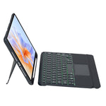 TH27-AS For Honor Pad V9 / Pad GT Backlit Touchpad Bluetooth-Compatible Keyboard Leather Case
