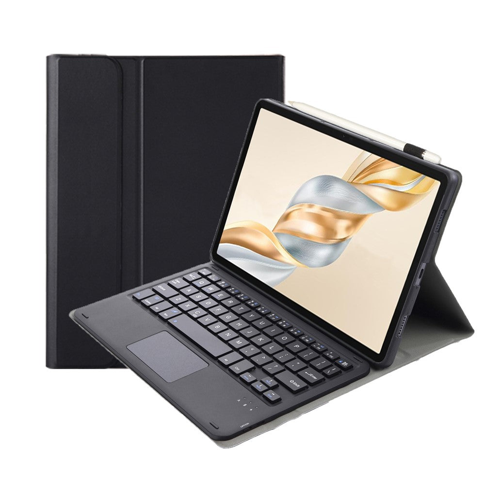 AH28-A For Honor Pad X9a / X9 Pro Detachable Touchpad Bluetooth-Compatible Keyboard Leather Tablet Case