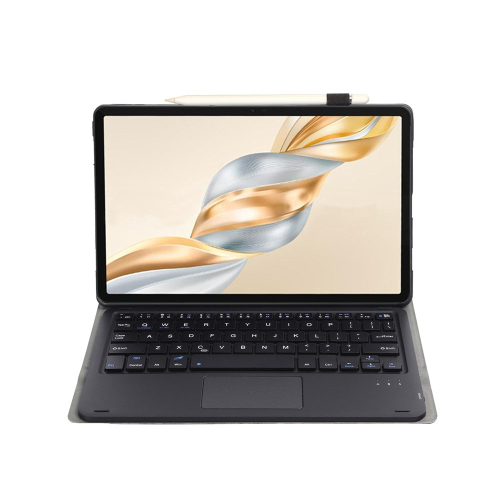 AH28-A For Honor Pad X9a / X9 Pro Detachable Touchpad Bluetooth-Compatible Keyboard Leather Tablet Case