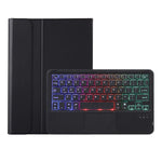 AH28-AS Til Honor Pad X9a / X9 Pro Baggrundsbelyst Touchpad Bluetooth-kompatibelt Tastatur Læder Tablet Etui