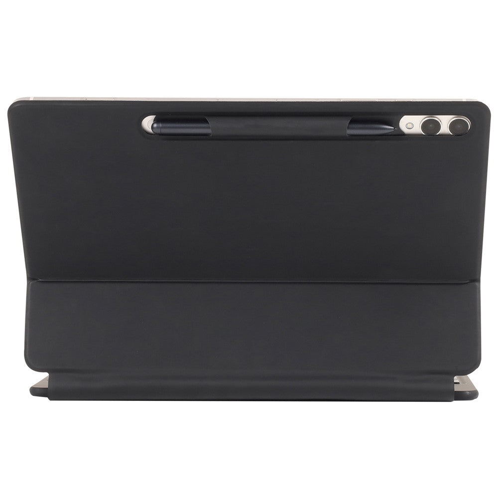 Bluetooth-kompatibelt tangentbordsfodral för Samsung Galaxy Tab S9 FE X510 X516 / S9 X710 X716B X718U / S8 X700 X706 / S7 T870 med styrplatta och bakgrundsbelysning