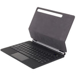 Bluetooth-kompatibelt tangentbordsfodral för Samsung Galaxy Tab S9 FE X510 X516 / S9 X710 X716B X718U / S8 X700 X706 / S7 T870 med styrplatta och bakgrundsbelysning
