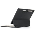 12,4 Tommer Bluetooth-kompatibelt Tastaturcover til Samsung Galaxy Tab S10+ / S9+ / S9 FE+ / S8+ / S7 FE / S7+ med Touchpad og Baggrundslys