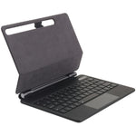 12,4 Tommer Bluetooth-kompatibelt Tastaturcover til Samsung Galaxy Tab S10+ / S9+ / S9 FE+ / S8+ / S7 FE / S7+ med Touchpad og Baggrundslys