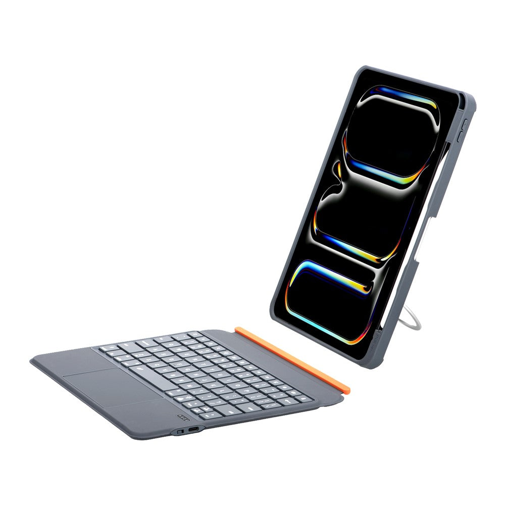 TU3607 Floating Magnetic Keyboard Case for iPad Air 11 (2026) / (2025) / (2024) / iPad (2025) / Air (2022) / (2020) / Pro 11 (2022) / (2021) / (2020) / (2018) / iPad 10.9 (2022)