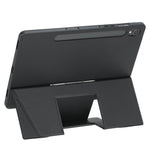 Til Samsung Galaxy Tab S9 FE / Tab S9 X710 / 716B / 718U Flydende Bluetooth-kompatibelt Tastatur Stand Etui med Baggrundsbelysning