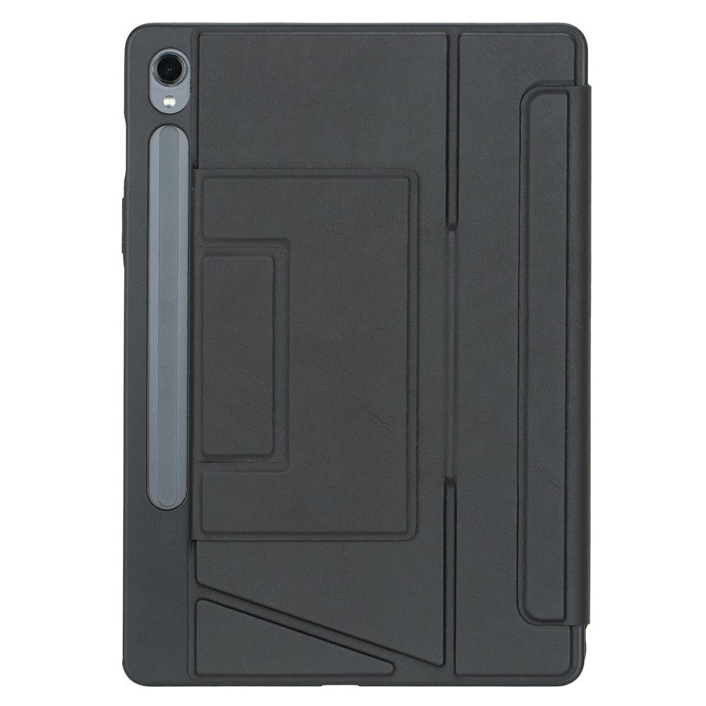 Til Samsung Galaxy Tab S9 FE / Tab S9 X710 / 716B / 718U Flydende Bluetooth-kompatibelt Tastatur Stand Etui med Baggrundsbelysning