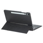Bluetooth-kompatibelt tastatur til Samsung Galaxy Tab S10+ X820 / S9 FE+ X610 / X616 / S9+ X810 / X816B / X818U etui med flydende stander