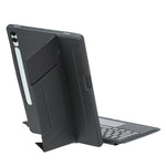Bluetooth-kompatibelt tastatur til Samsung Galaxy Tab S10+ X820 / S9 FE+ X610 / X616 / S9+ X810 / X816B / X818U etui med flydende stander