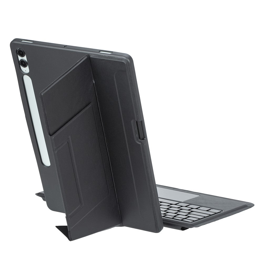 For Samsung Galaxy Tab S10 FE+ X620 / X626B Detachable Backlit Touchpad Keyboard Case Stand Cover