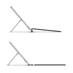 WP-12 For Microsoft Surface Pro 12 Inch Magnetic Wireless Bluetooth-compatible Keyboard with 7-Color Backlit