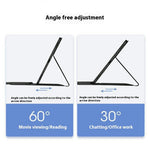 AM32-A For Lenovo Xiaoxin Pad Pro GT Leather TPU Tablet Cover with Touchpad Bluetooth-Compatible Keyboard