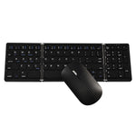 B089 Wireless Keyboard Mouse Set Foldable Mini Bluetooth-Compatible Keyboard for Tablet Laptop