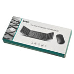 B089 Wireless Keyboard Mouse Set Foldable Mini Bluetooth-Compatible Keyboard for Tablet Laptop