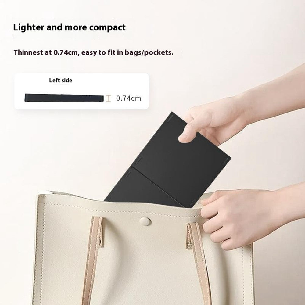 B089 Wireless Keyboard Mouse Set Foldable Mini Bluetooth-Compatible Keyboard for Tablet Laptop