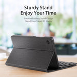 DUX DUCIS For Samsung Galaxy Tab A9 / Galaxy Tab A11 Bluetooth-compatible Keyboard  TK Series Leather Cover Stand with Touchpad