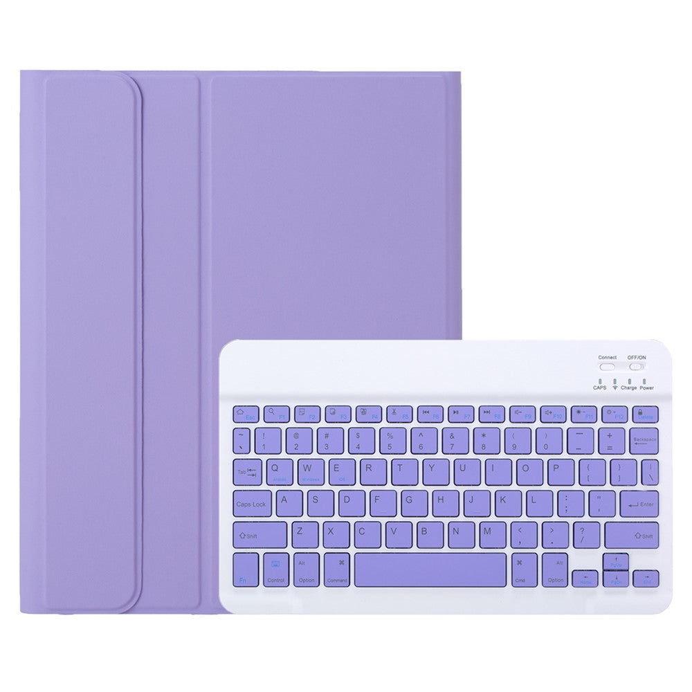 A730B til Samsung Galaxy Tab S11 aftageligt læderetui Bluetooth-kompatibelt tastatur med penneåbning