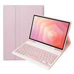 A730B til Samsung Galaxy Tab S11 aftageligt læderetui Bluetooth-kompatibelt tastatur med penneåbning