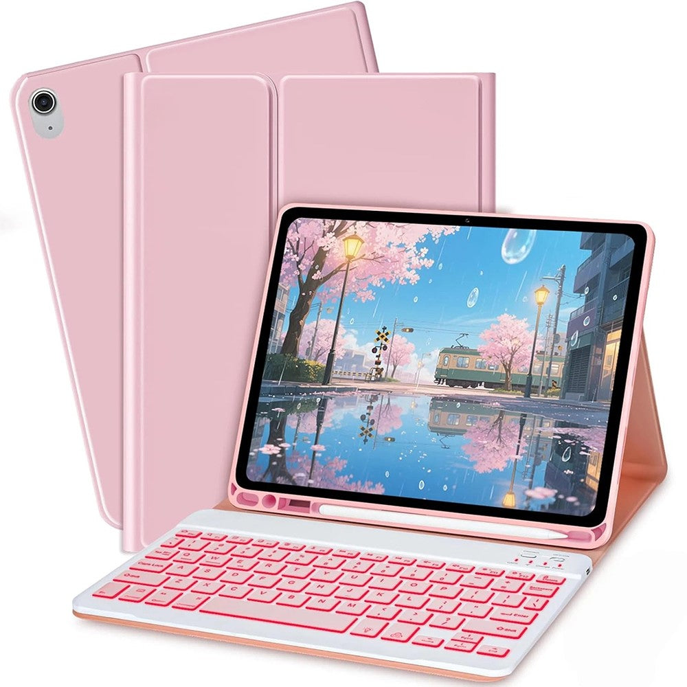 SK-S11D for Samsung Galaxy Tab S11 SM-X730 / SM-X736 / SM-X736B Protective Case with Detachable Backlit Wireless Keyboard