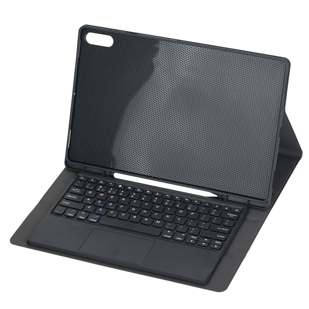 A930B-A Til Samsung Galaxy Tab S11 Ultra Bluetooth-kompatibelt Touchpad Tastatur Aftageligt Læderetui med Penneholder