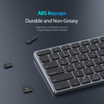DUX DUCIS Aluminum Alloy Keyboard Wireless Keyboard LK mini Series Aluminum Alloy Keyboard for Laptops/Tablets/Phones