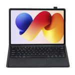 A0N19-A For Xiaomi Redmi Pad 2 Pro / Poco Pad M1 Detachable Bluetooth-compatible Keyboard Stand Case with Touchpad