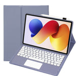 A0N19-A For Xiaomi Redmi Pad 2 Pro / Poco Pad M1 Detachable Bluetooth-compatible Keyboard Stand Case with Touchpad