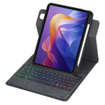 L0N15B-AS Keyboard Case with Touchpad / Backlit for Xiaomi Redmi Pad 2 11 Wireless Detachable Folio Keyboard Cover