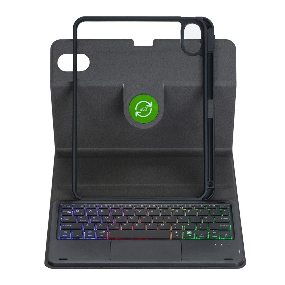 L0N15B-AS Keyboard Case with Touchpad / Backlit for Xiaomi Redmi Pad 2 11 Wireless Detachable Folio Keyboard Cover