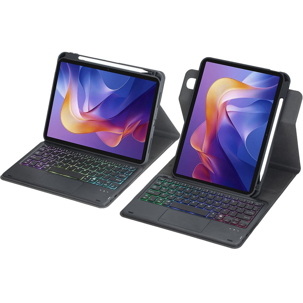 L0N15B-AS Keyboard Case with Touchpad / Backlit for Xiaomi Redmi Pad 2 11 Wireless Detachable Folio Keyboard Cover