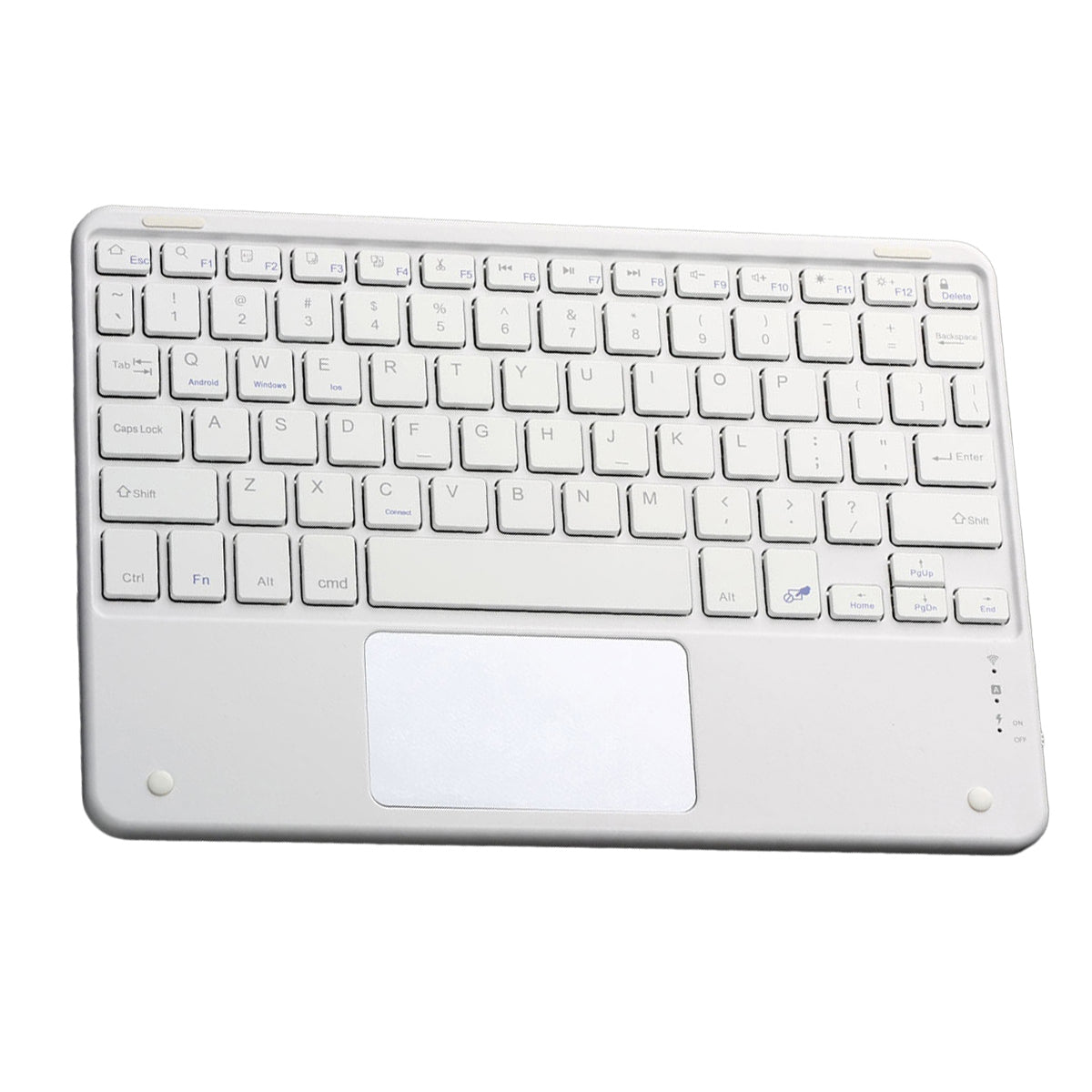Ultra Thin Wireless Keyboard Magnetic Bluetooth-compatible 5.2 Keyboard with Smart Gesture Control Touchpad