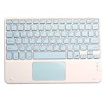 Ultra Thin Wireless Keyboard Magnetic Bluetooth-compatible 5.2 Keyboard with Smart Gesture Control Touchpad