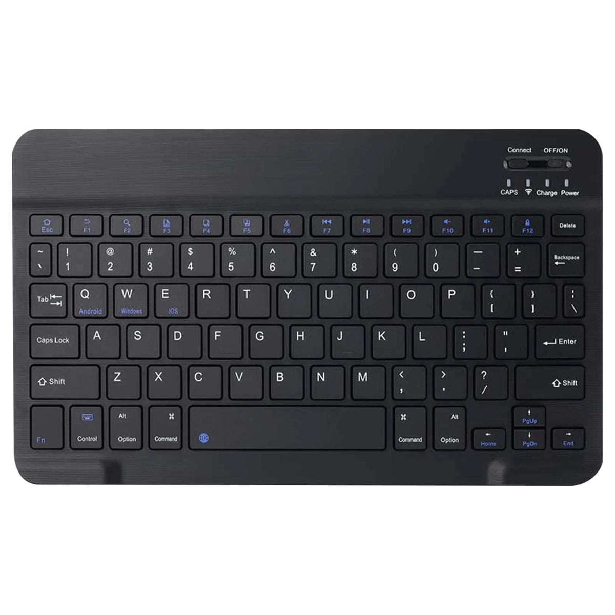 Ultra Thin Bluetooth-compatible Keyboard Quiet Typing Wireless Keyboard for Home Office